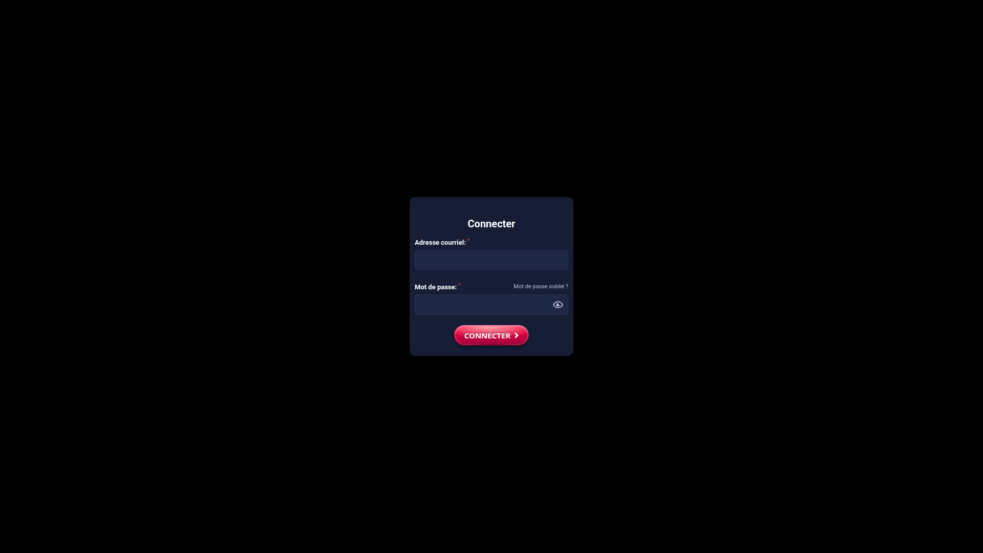 Capture d'écran du site VegasPlus